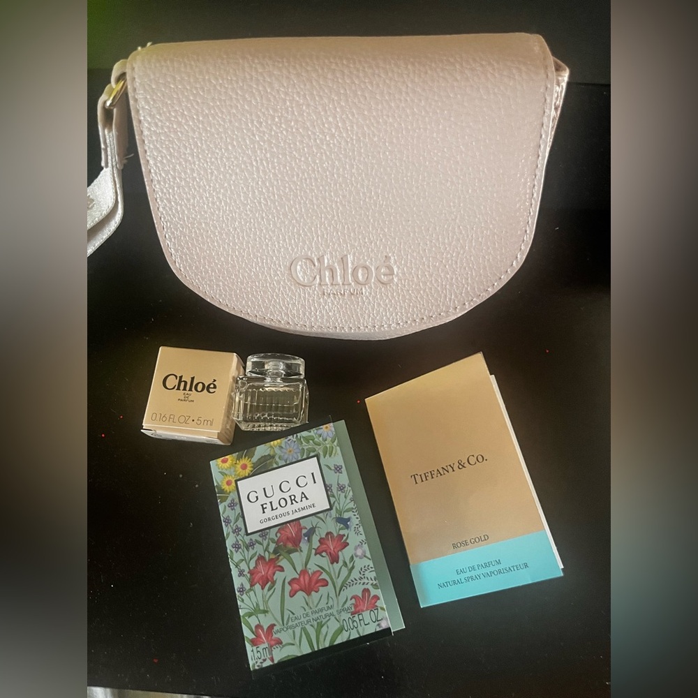 Chloé Pink Wristlet Bag